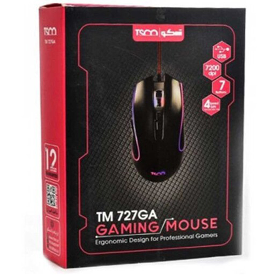 ماوس گیمینگ تسکو مدل TM-727GA