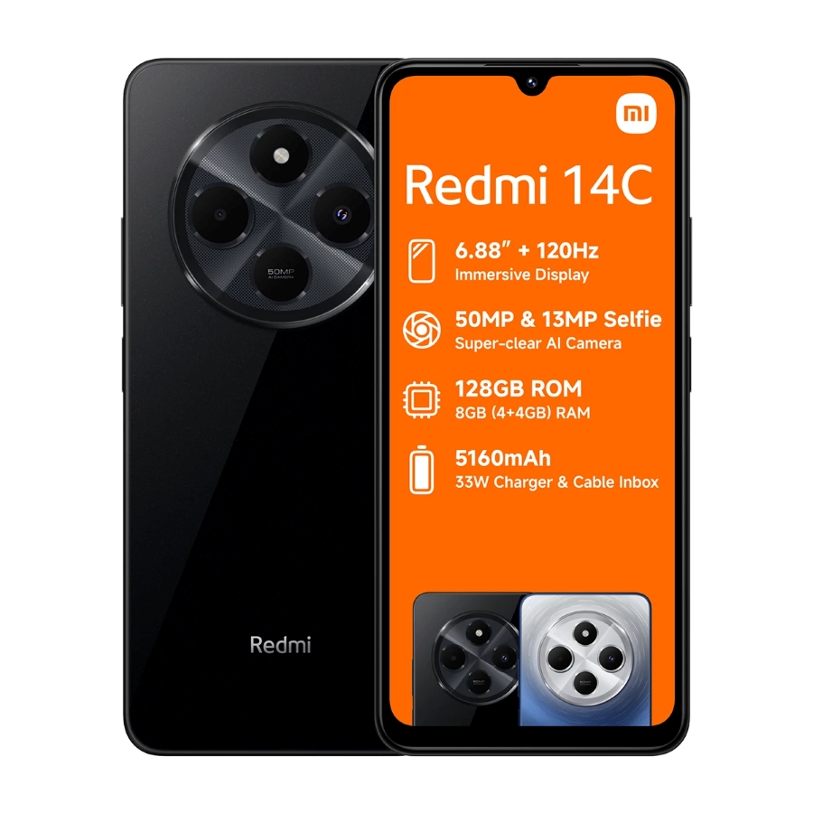 گوشی موبایل شیائومی Redmi 14C 4G