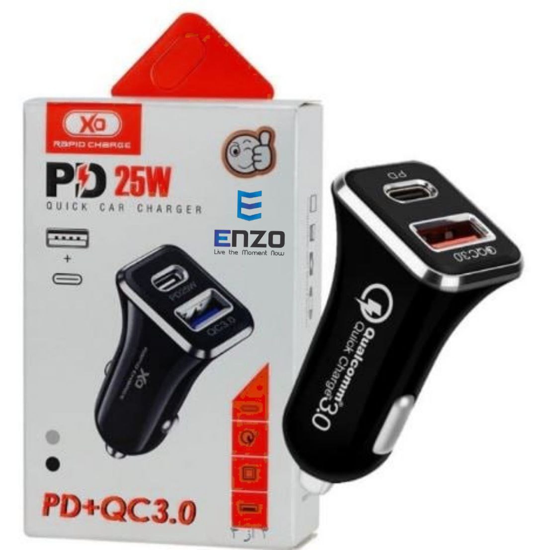شارژر فندکی فست شارژ 25 وات ENZO PD