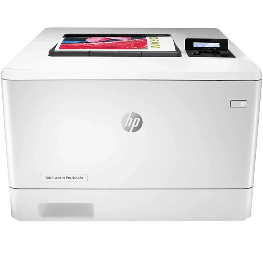پرینتر تک کاره لیزری رنگی اچ‌ پی مدل LaserJet M454dn
