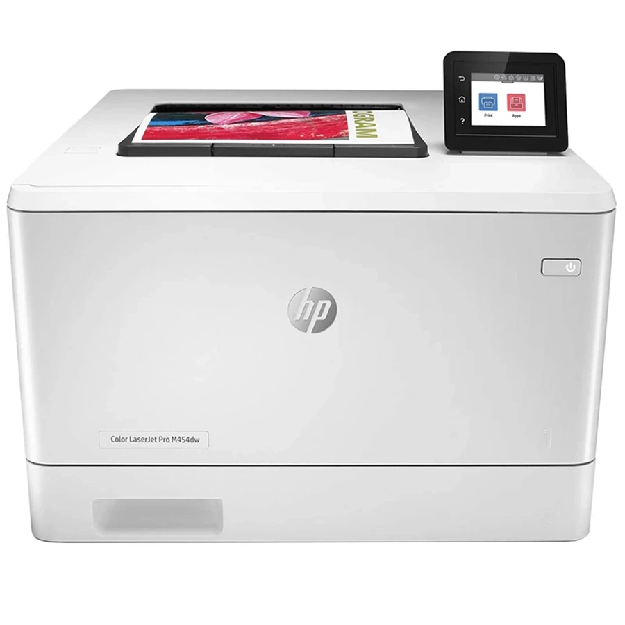 پرینتر تک کاره لیزری رنگی اچ پی مدل LaserJet M454dw