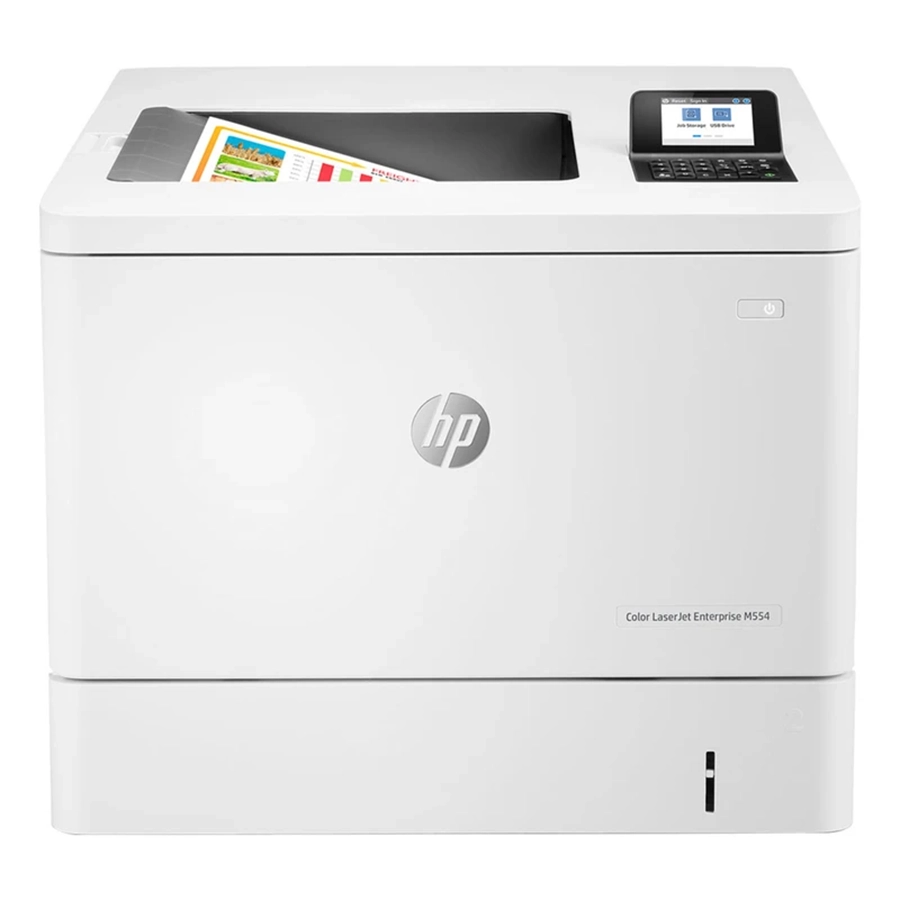 پرینتر تک کاره لیزری رنگی اچ پی مدل LaserJet M554dn
