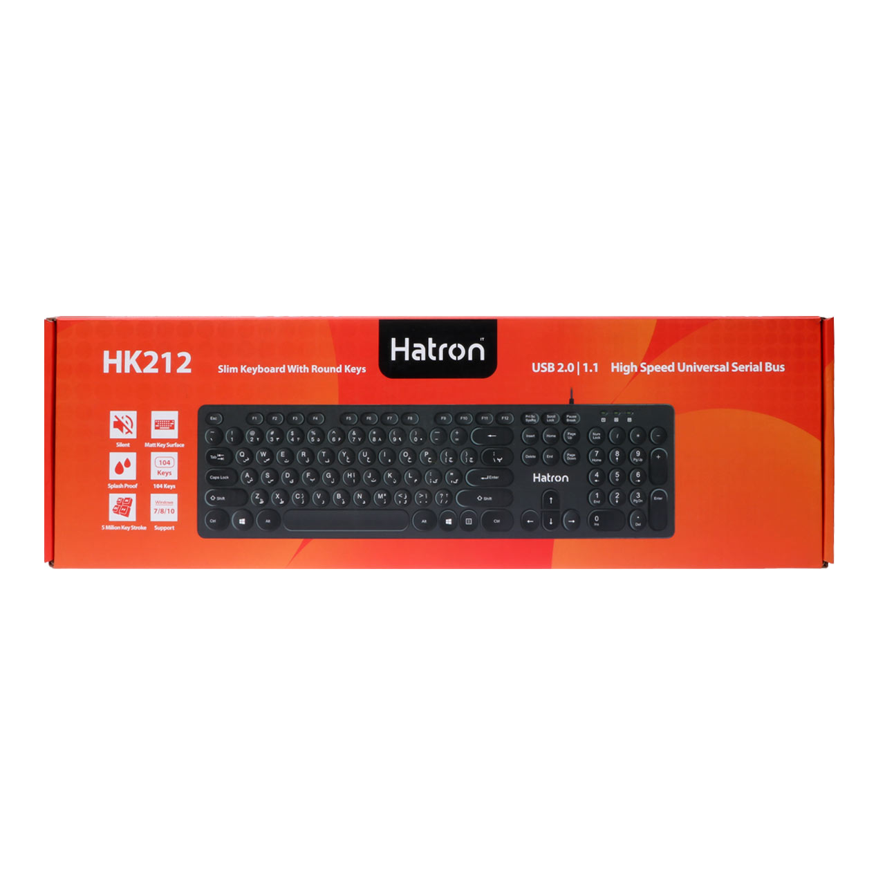 کیبورد Hatron مدل HK-212