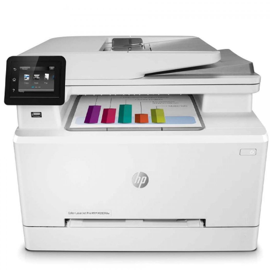 پرینتر چند کاره لیزری رنگی اچ پی مدل LaserJet M283fdw