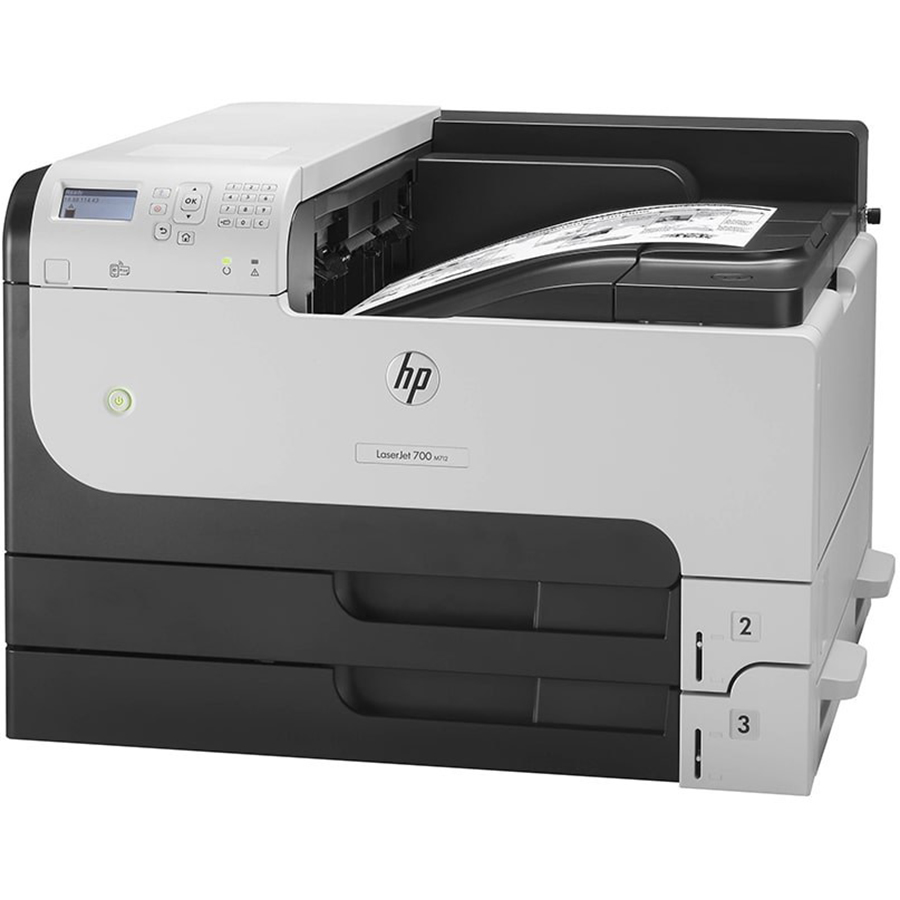 پرینتر تک کاره لیزری سیاه و سفید اچ پی مدل LaserJet M712dn