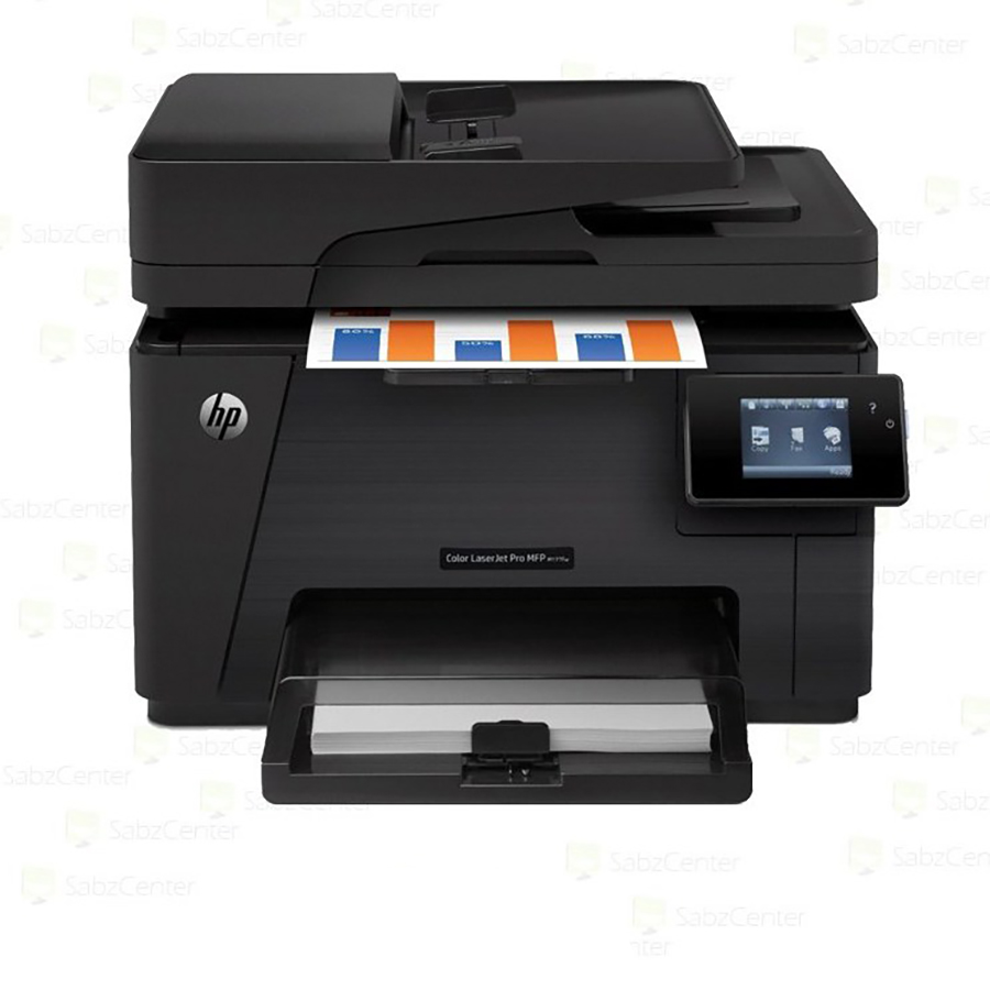 پرینتر چندکاره لیزری رنگی اچ پی مدل LaserJet M177fw