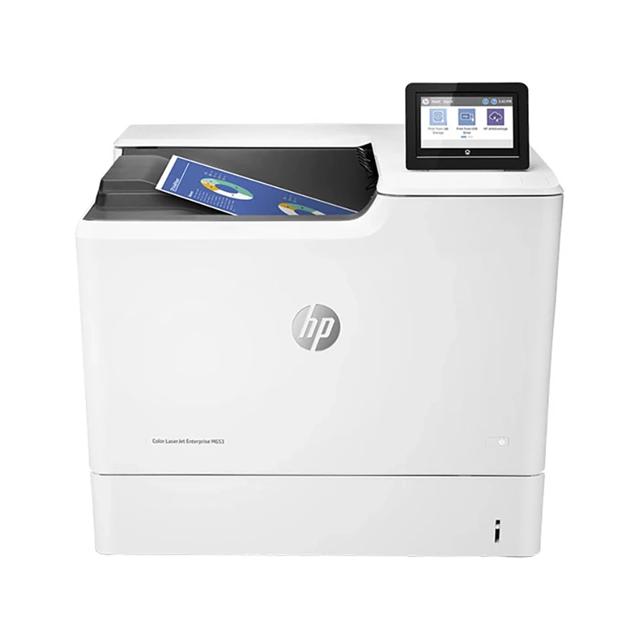 پرینتر تک کاره لیزری رنگی اچ‌پی مدل LaserJet M653dn