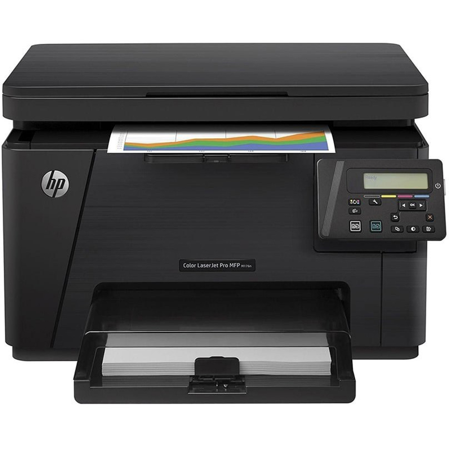پرینتر چند کاره لیزری رنگی اچ پی مدل LaserJet M176n
