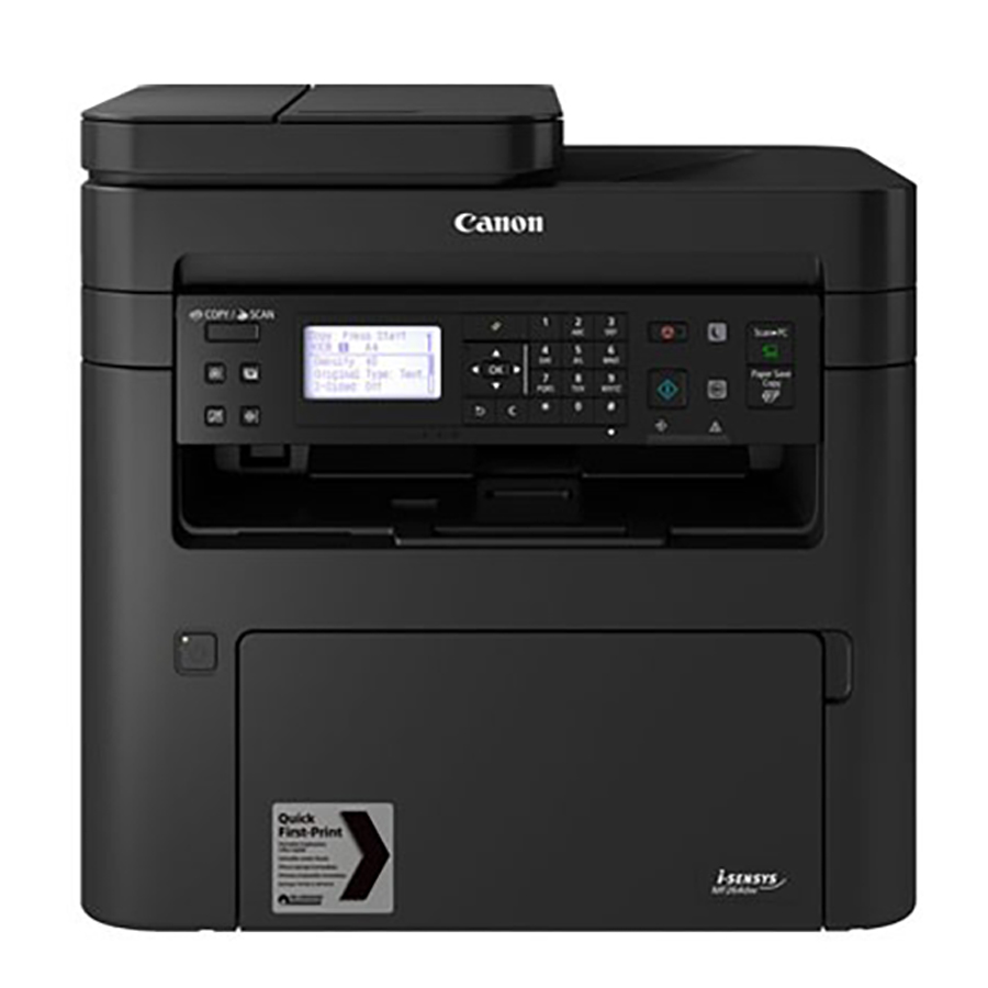 پرینتر چند کاره لیزری سیاه سفید کانن مدل i-SENSYS MF264dw