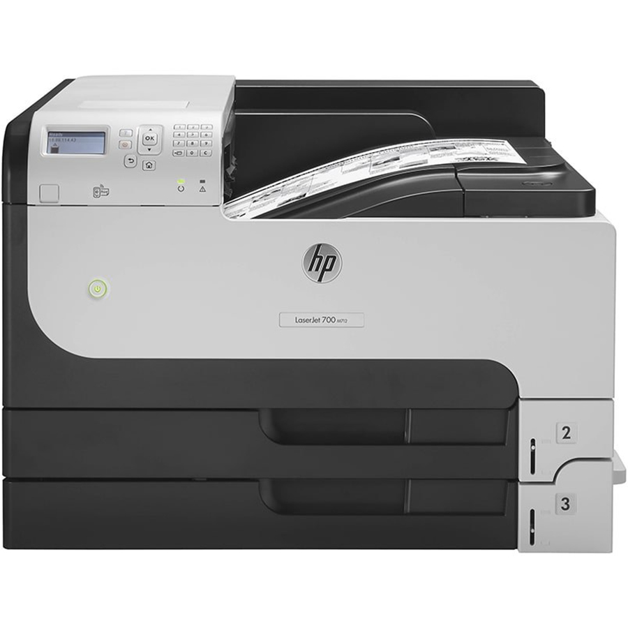 پرینتر تک کاره لیزری سیاه و سفید اچ پی مدل LaserJet M712dn