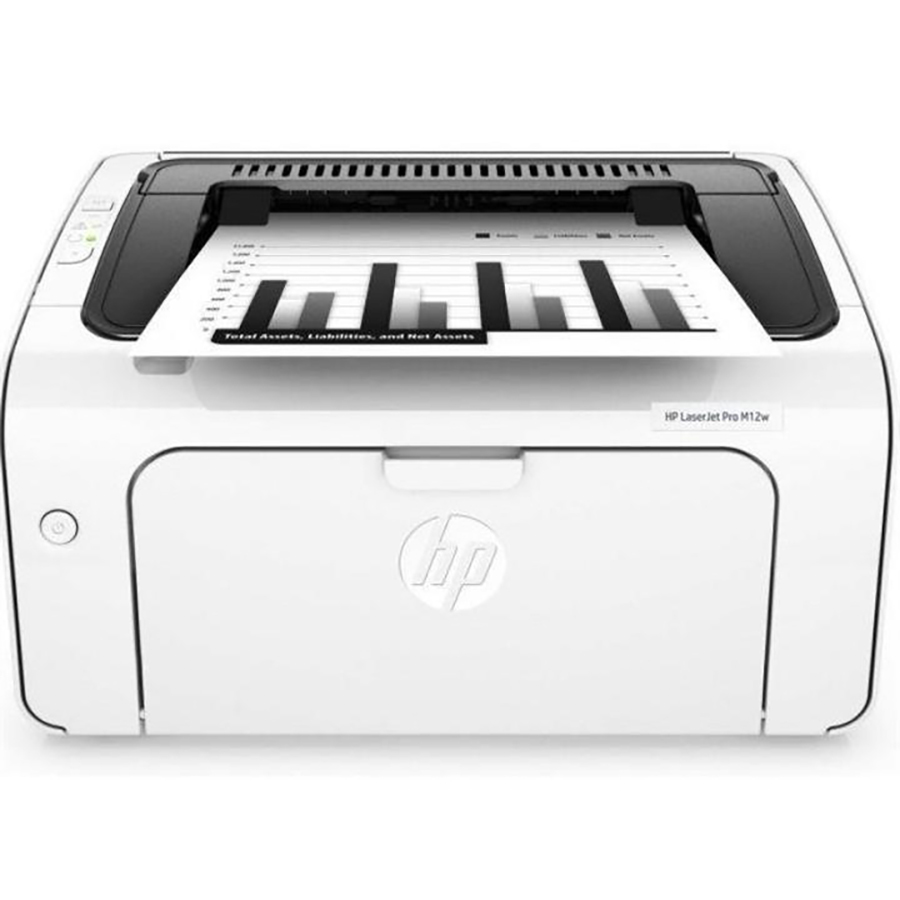 پرینتر تک کاره لیزری سیاه سفید اچ پی مدل LaserJet M12w