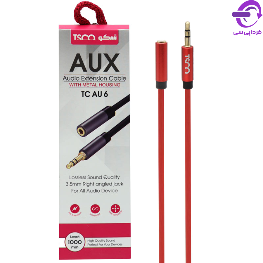 کابل AUX مدل TSCO TC AU6