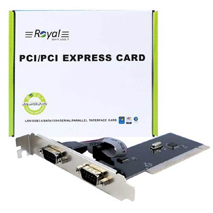 کارت سریال 2 پورت Royal RP-232