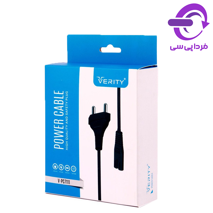 کابل برق دو پین verity مدل V-PC7111