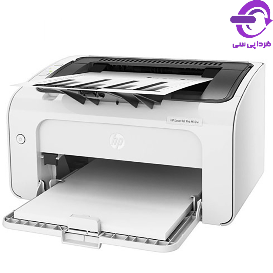 پرینتر تک کاره لیزری سیاه سفید اچ پی مدل LaserJet M12W (استوک)