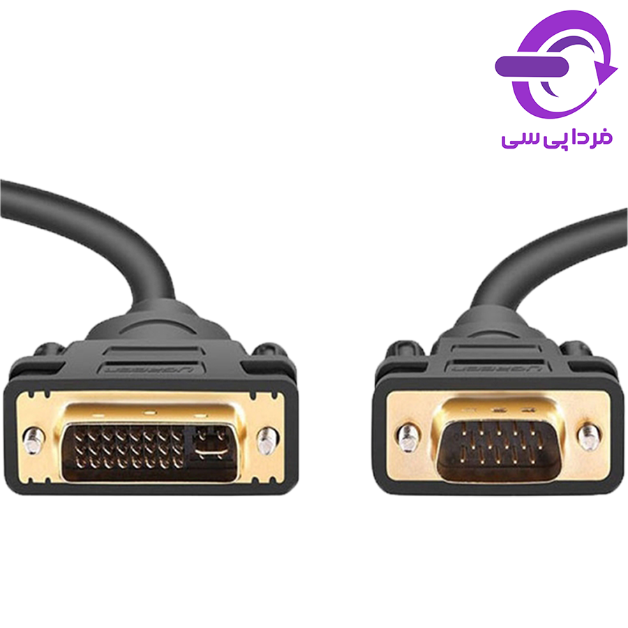 مبدل تصویر DVI به VGA برند P-net طول 1.5 متر