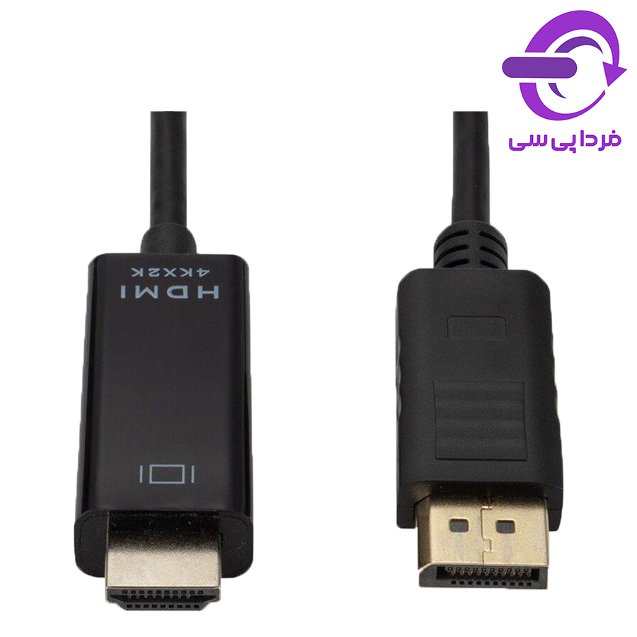 مبدل تصویر Display به HDMI برند venetolink طول 1.5 متر