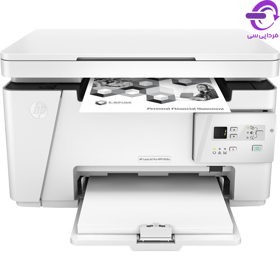 پرینتر چند کاره لیزری سیاه سفید اچ پی مدل LaserJet M26a