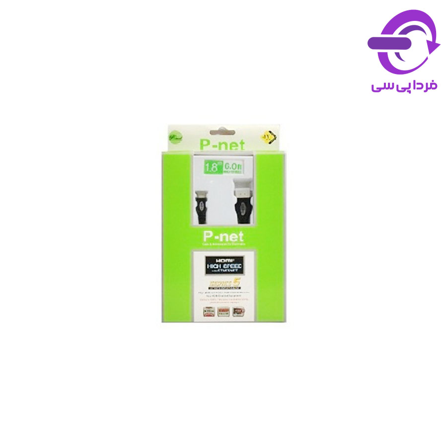 کابل تبدیل HDMI به Micro HDMI طول 1.8 متر برند P-net