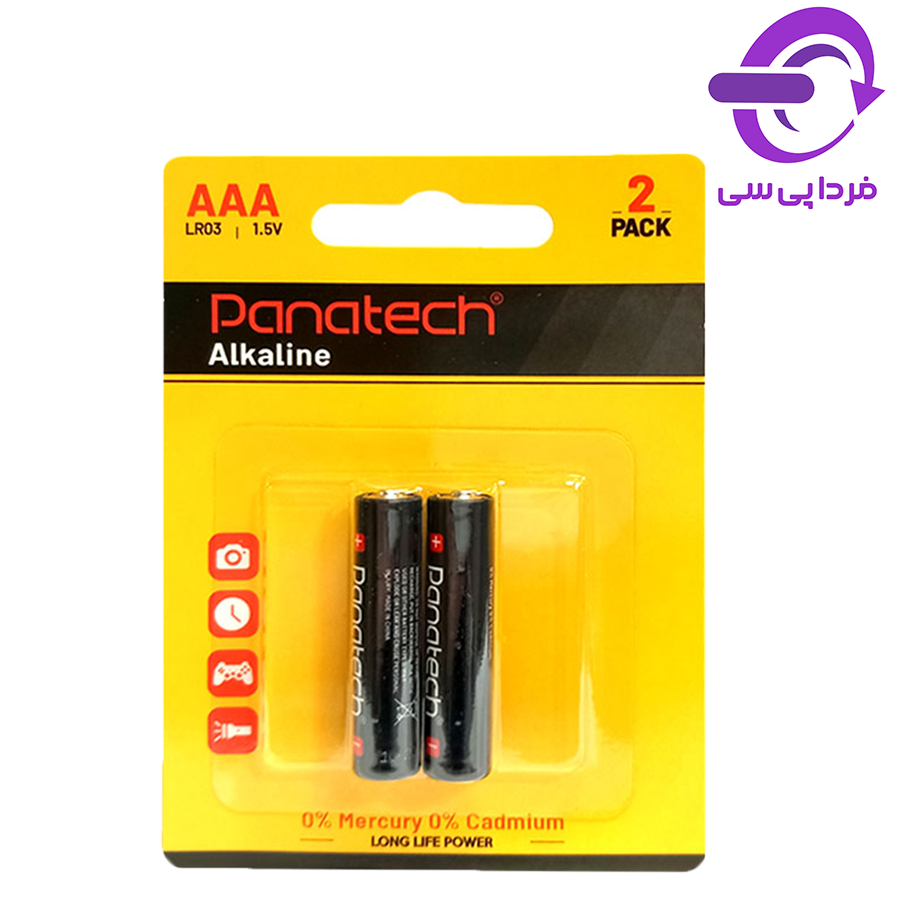 باتری نیم‌قلمی PANATECH مدل Alkaline