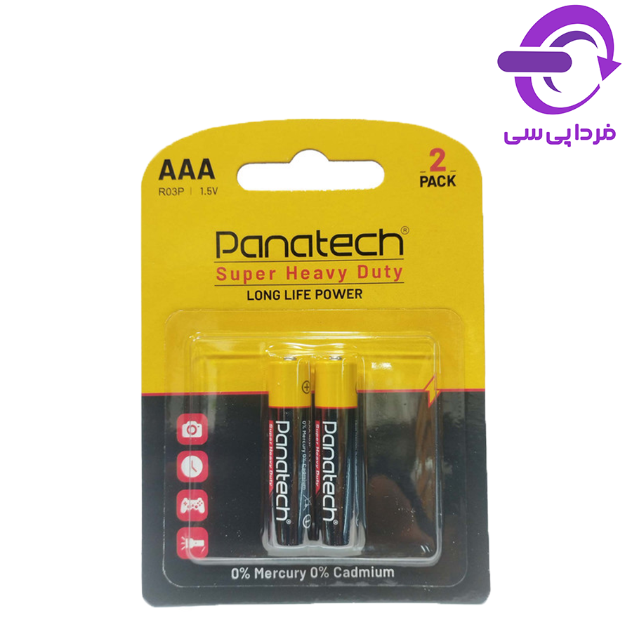 باتری نیم‌قلمی PANATECH مدل Super Heavy Duty
