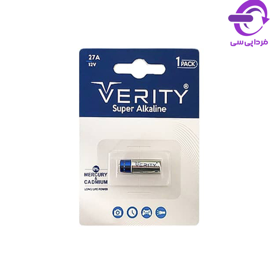 باتری ریموتی وریتی مدل VERITY 27A Super Alkaline