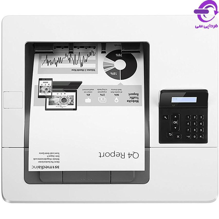 پرینتر تک کاره لیزری سیاه سفید اچ پی مدل LaserJet M501dn