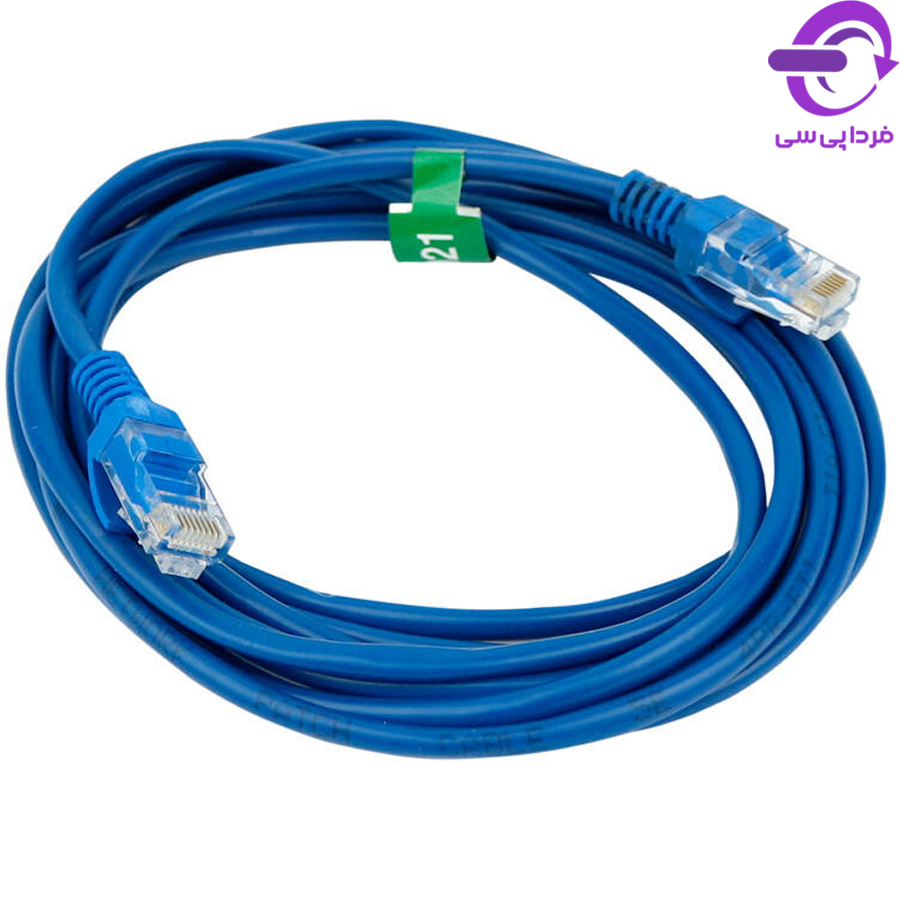 کابل شبکه پچ کورد 5 متری Cat5 مدل Datalife