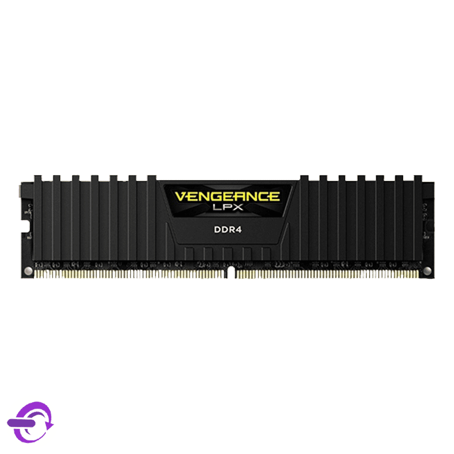 رم دسکتاپ DDR4 کورسیر ظرفیت 8 گیگابایت فرکانس 3200MHz مدل Vengeance LPX