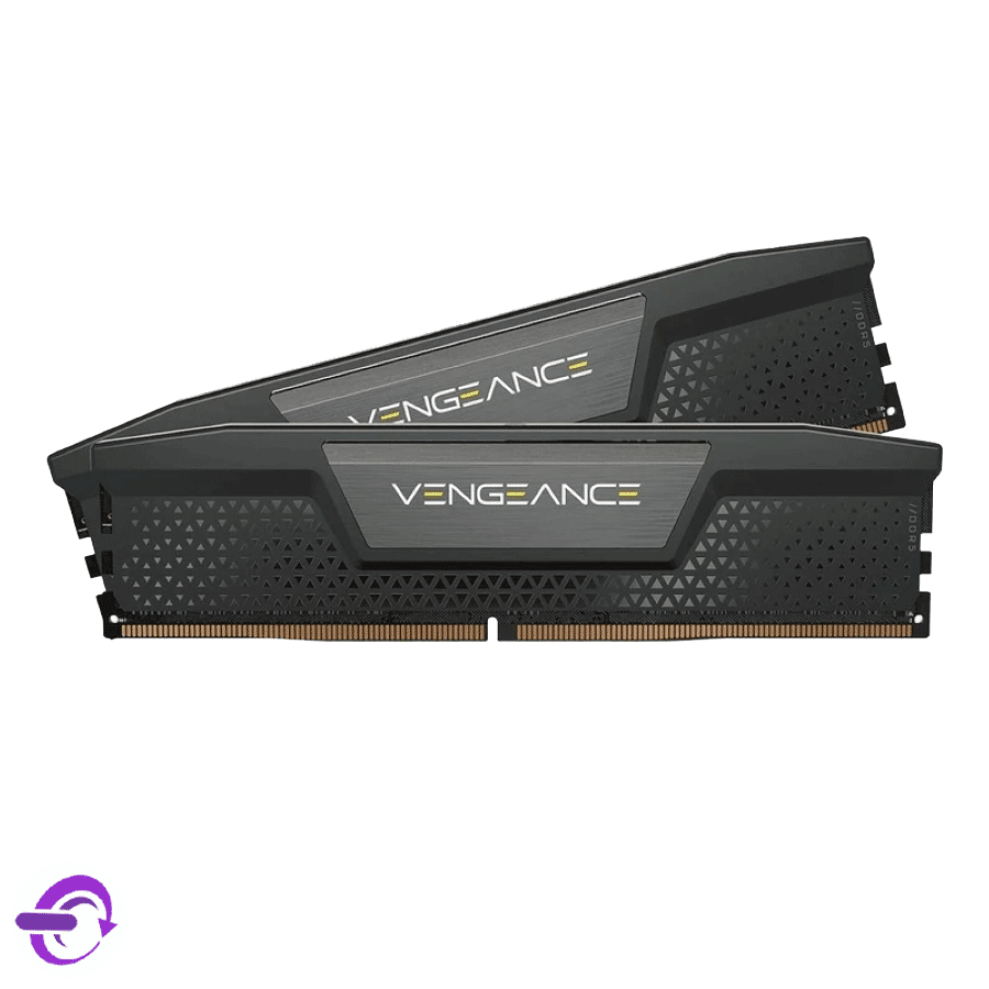 رم دسکتاپ DDR5 کورسیر ظرفیت 32 گیگابایت و باس 5200 مدل VENGEANCE
