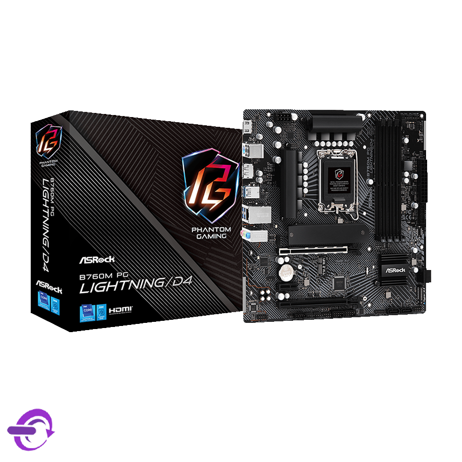 مادربرد ASRock B760M PG LightningD4