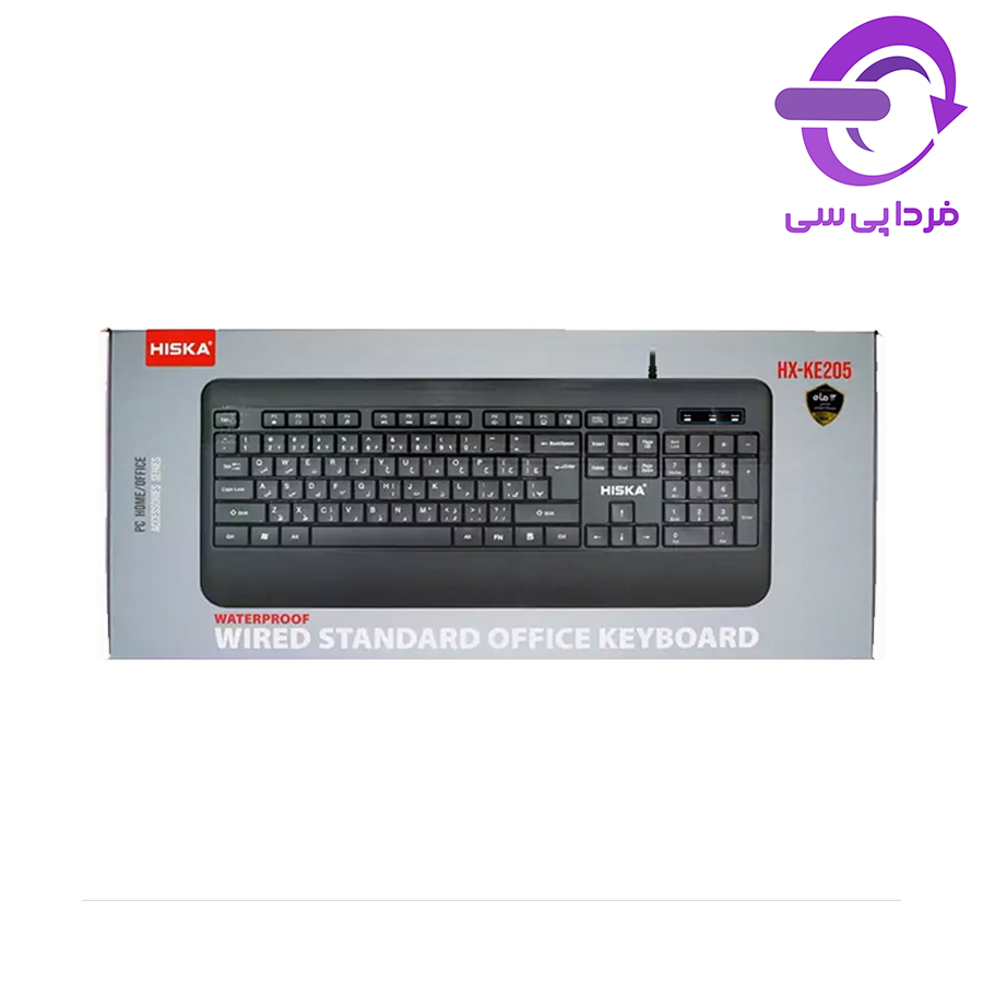 کیبورد-سیم-دار-HISKA-HX-KE205