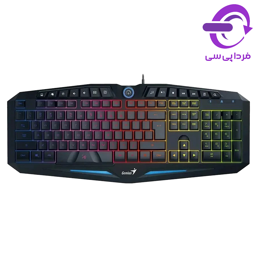 کیبورد با سیم جنیوس مدل scorpion k9