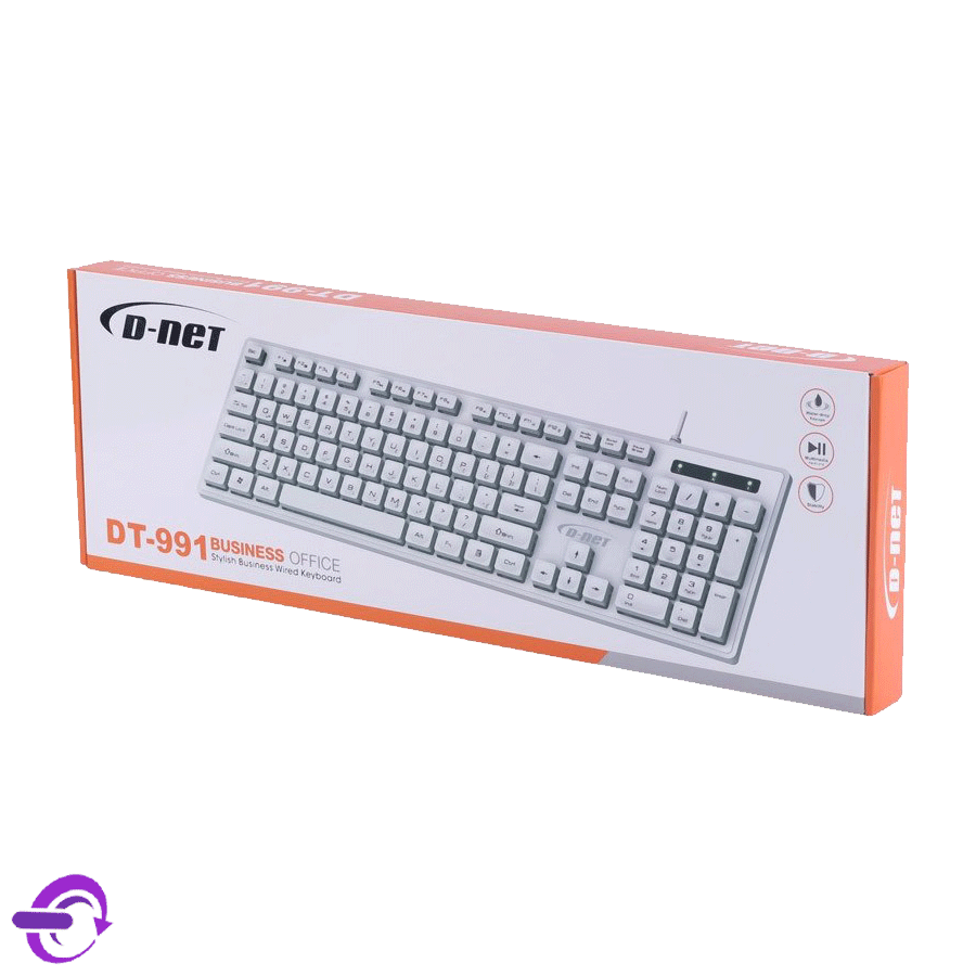 کیبورد با سیم دی نت مدل DT-991