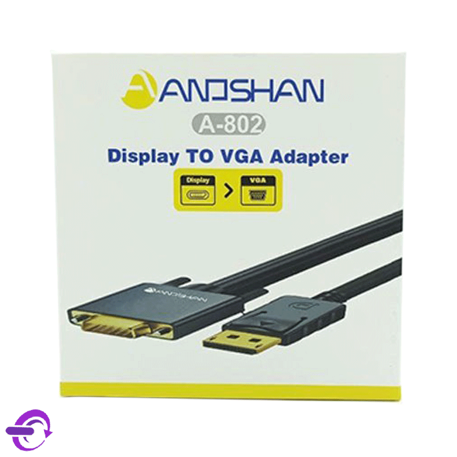 تبدیل VGA به DISPLAY مدل Anoshan 1.8