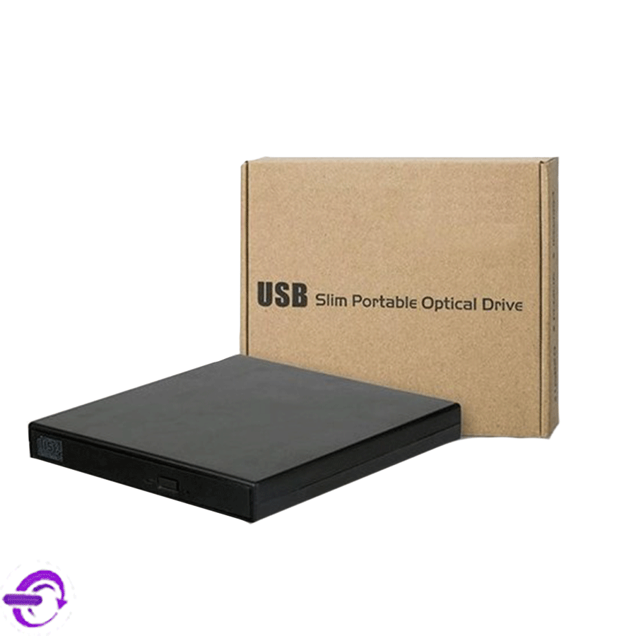 باکس تبدیل DVD رایتر USB2 اسلیم 9.5mm